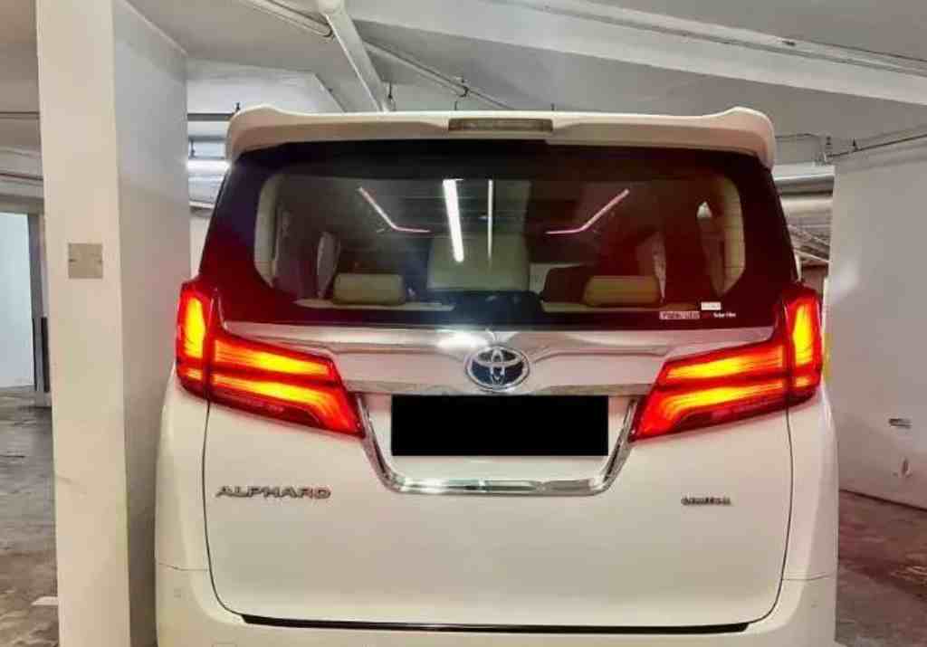 新加坡 二手车 旅行车 Toyota Alphard 2.5A Elegance Moonroof